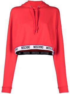 Moschino худи с логотипом