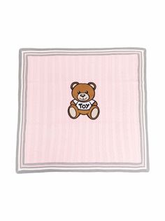 Moschino Kids одеяло с принтом Teddy Bear