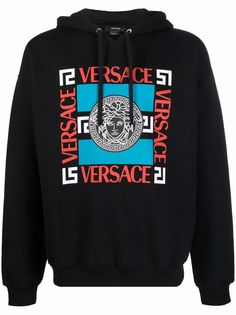 Versace худи с логотипом