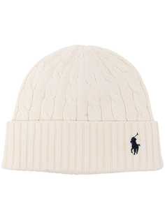 Polo Ralph Lauren шапка бини с вышитым логотипом