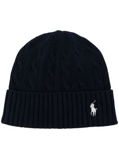 Polo Ralph Lauren шапка бини с вышитым логотипом