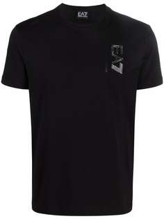 Ea7 Emporio Armani футболка с логотипом