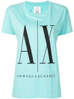 Armani Exchange футболка с логотипом