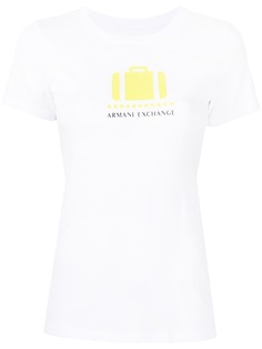 Armani Exchange футболка с логотипом