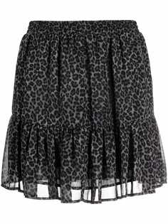 Michael Michael Kors юбка с леопардовым принтом