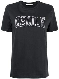 Être Cécile футболка с логотипом