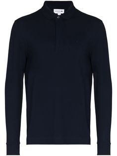 Lacoste рубашка поло с длинными рукавами и логотипом