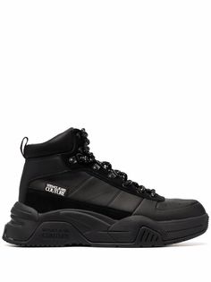 Versace Jeans Couture массивные ботинки на шнуровке