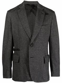 Brioni однобортный пиджак строгого кроя