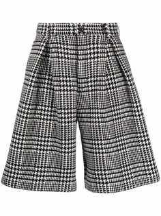 Comme Des Garçons Homme Plus клетчатые шорты широкого кроя