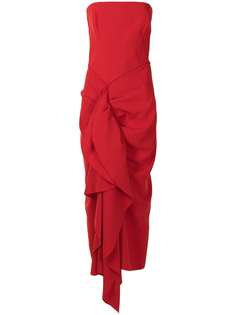 Solace London платье Thalia с драпировкой