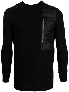 Rick Owens футболка Level с карманом