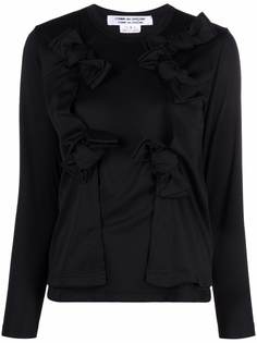 Comme Des Garçons Comme Des Garçons футболка с длинными рукавами и бантами