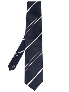 Doublet шелковый галстук в диагональную полоску
