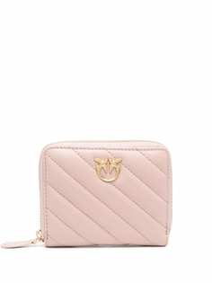 Pinko кошелек Love с круговой молнией и логотипом