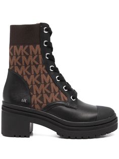 Michael Michael Kors ботинки Brea с монограммой