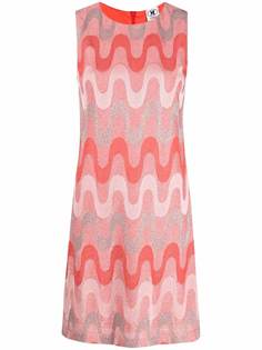 M Missoni платье мини с узором зигзаг