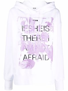 MSGM худи с надписью
