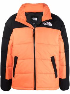 The North Face пуховик в стиле колор-блок