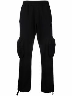 Off-White брюки карго с логотипом