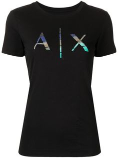 Armani Exchange футболка с логотипом