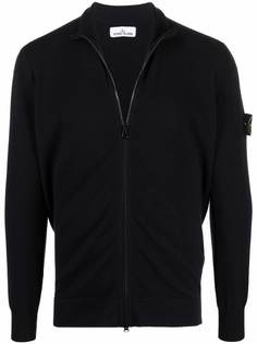 Stone Island трикотажный джемпер на молнии