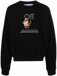 Off-White толстовка с логотипом