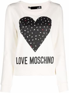 Love Moschino толстовка с логотипом