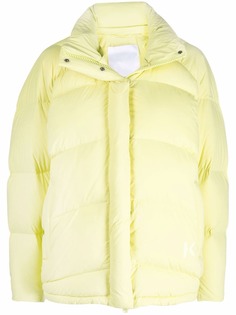 Kenzo пуховик с логотипом