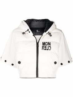 Moncler Grenoble укороченная куртка с логотипом