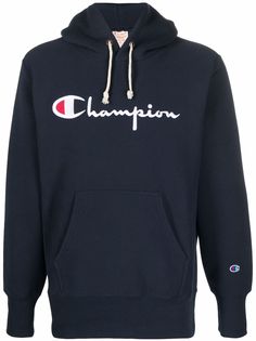 Champion embroidered-logo hoodie