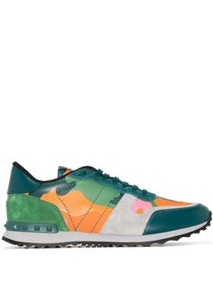 Valentino Garavani кроссовки Rockrunner Camouflage