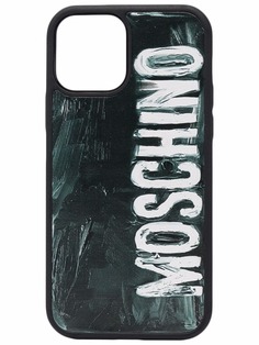 Moschino чехол для iPhone 12 Pro Max с логотипом
