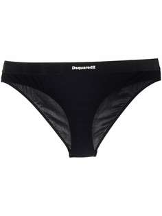 Dsquared2 трусы-брифы с эластичным поясом и логотипом