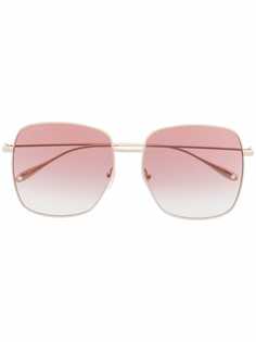 Gucci Eyewear солнцезащитные очки в массивной оправе