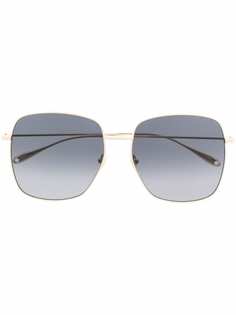 Gucci Eyewear солнцезащитные очки в массивной оправе