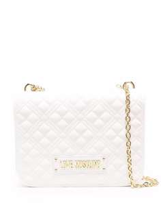 Love Moschino стеганая сумка на плечо с логотипом