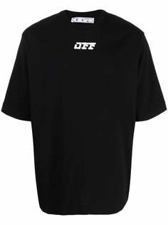 Off-White футболка с логотипом