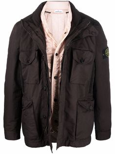 Stone Island куртка с накладными карманами