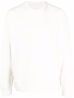 Jil Sander толстовка с нашивкой на спине