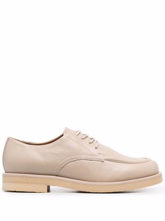 12 STOREEZ туфли дерби из зернистой кожи