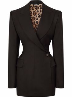 Dolce & Gabbana пальто строгого кроя на пуговицах
