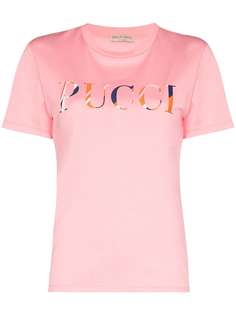 Emilio Pucci футболка с логотипом