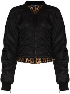 Dolce & Gabbana бомбер с корсетом