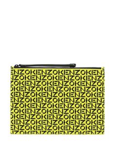 Kenzo большой клатч с логотипом