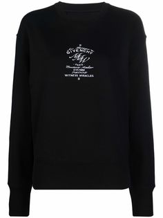 Givenchy толстовка с вышитым логотипом