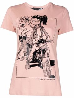 Love Moschino футболка Dolls