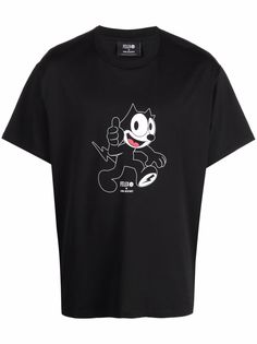 Neil Barrett футболка с принтом из коллаборации с Felix The Cat