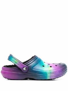 Crocs кроксы с принтом тай-дай