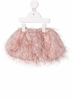 Miss Blumarine юбка с эффектом металлик